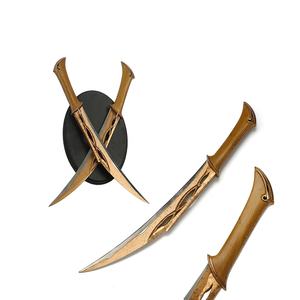 Jeu d'épées elfiques Le Hobbit <span class=keywords><strong>Tauriel</strong></span> Arme en métal Couteaux de combat Réplique - Product Image 1