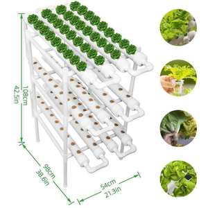 Heavy Duty Hydroponic Rack Large Plant Growing Shelf Vertical Farming System Greenhouse <b>Vegetable</b> Tomato Cucumber <b>Stand</b> - Product Image 6