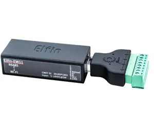 Elfin-EW11ワイヤレスネットワーキングCEFCCHF最小デバイスModbus TPC IP機能RJ45RS485からWIFIシリアルサーバー