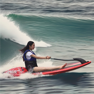Planche de surf Jetsurf en fibre de verre de haute qualité 12V 7A, colorée et élégante, planche à pagaie en carbone pour les sports nautiques en mer - Product Image 6