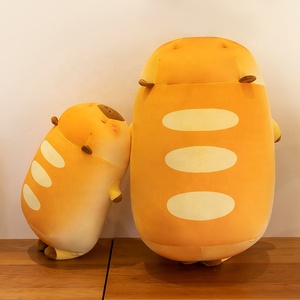 Bonito Peluche de dibujos animados Capybara desierto Animal relleno felpa almohada Capybara pan <span class=keywords><strong>2</strong></span> en 1 juguete de peluche - Product Image 4