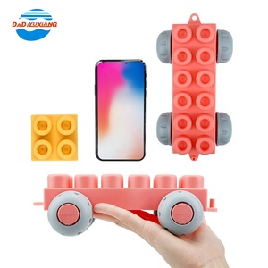50 pezzi in silicone morbido blocco di costruzione di gomma grande blocco di gioco morbido per i bambini - Product Image 2