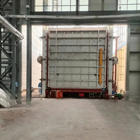 Horno Eléctrico de Carro con Bogie de Gran Capacidad, Multizona, Uniforme, con Programa PLC y Control Remoto para Recocido, Normalización, Templado y Endurecimiento