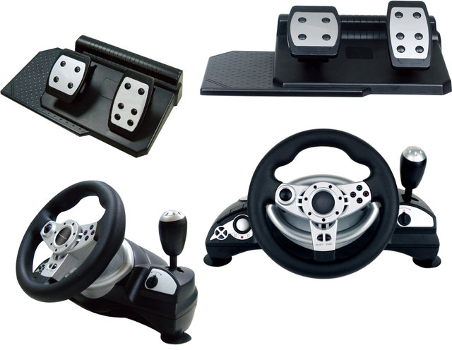 Drop FT38D6 Game Steering Wheel PS-2/PC D-INPUT/X-INPUT Computer Work STEAM Vibration Pc Game Car Racing Steering Wheel Game
