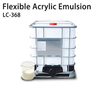 Xyjiao LC-368 Émulsion acrylique aqueuse sans APEO pour adhésifs flexibles pour papier et textiles, 50±1% de teneur en solides, pH 7-9