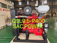 Moteur diesel Dongfeng DCEC Cummins QSL9.5-P400, assemblé, 400 CV, pour pompe à eau / équipement de construction, 3000 tr/min, 295 kW, 400 CV