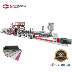 CHAOXU Luggage Machine supplier ABS PC Plastic Sheets Extruder Machine