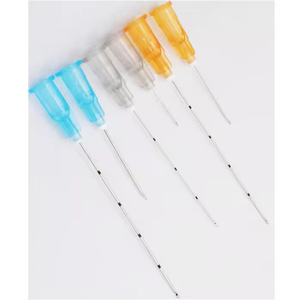 <span class=keywords><strong>Agujas</strong></span> de Microcánula Médicas Estériles Marca INI/OEM, Calibres 16G a <span class=keywords><strong>30G</strong></span>, Certificación CE, 8MM-120MM, Punta Fina y Cilíndrica para <span class=keywords><strong>Mesoterapia</strong></span>, Clase III - Product Image 6