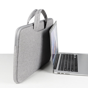 Sac pour ordinateur portable en polyester imperméable, antivol, portable, grande capacité, avec poignée, nouvelle mode pour filles, sac pour ordinateur portable fin de 15,6 pouces - Product Image 6