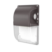 Mini applique murale LED IP65 étanche en aluminium avec télécommande rotative pour extérieur, aménagement paysager, atelier, intensité réglable, garantie 2 ans