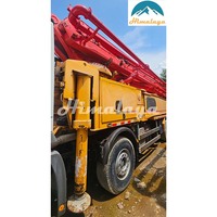 Cina 2013 digunakan M56-5RZ Diesel hidrolik 56m tekanan Boom untuk harga pompa beton Putzmeister dengan selang Hopper Bsf