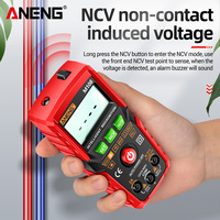 Multimètre numérique mini ANENG M108, 4000 points, testeur automatique, multimètre numérique professionnel, testeur électrique, multimetro test