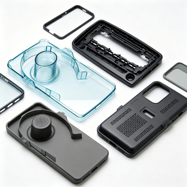 Custom Plastic Injection Mold & Molding Service ABS PC Nylon Parts Customization Inject Moulding Service