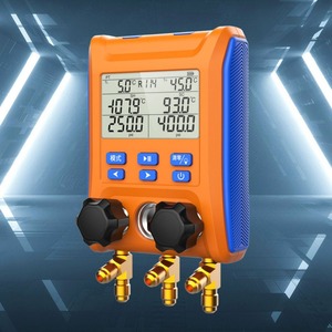 เครื่องวัดความดันดิจิตอล Jingchuang LMG-10 สำหรับวิเคราะห์สารทำความเย็น ใช้สำหรับการบำรุงรักษาและเติมน้ำยาในอุปกรณ์ห้องเย็น - Product Image 1