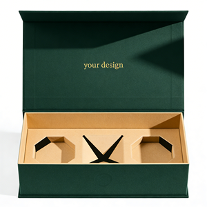 High Quality Foldable Magnetic Beauty Gift Box Rigid <b>Paper</b> <b>Packaging</b> for Personal Care Cosmetics and Fragrance Products - Product Image 2