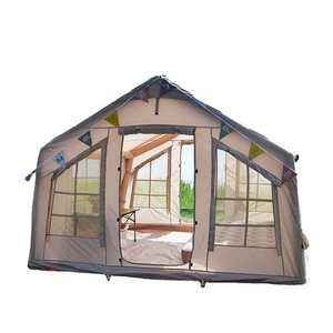 Tente de camping gonflable portable Oxford imperméable de 8 mètres carrés, modèle 001, économique - Product Image 3