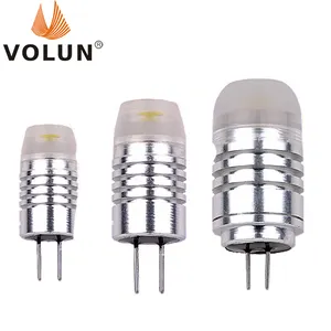 G4 COB LED Bulb 1W 1.5W 2W DC12V car lights sand table light cube crystal chandelier light source G4 COB LED lamp