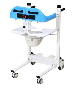 Silla de transferencia de elevación de pacientes plegable de servicio pesado médico de salida de fábrica para discapacitados - Product Image 2