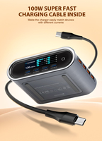 LDNIO Q19 – Offre Spéciale – Chargeur Rapide de Bureau GaN 200W – Station de Charge 8 Ports (4 USB-C + 4 USB-A) – Chargeur de Téléphone pour Bureau et Domicile