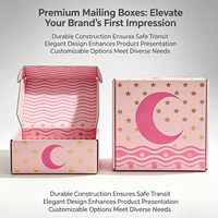 Boîtes d'expédition personnalisées pour produits de beauté et de soins personnels, écologiques, avec logo personnalisé, pelliculage mat, protection renforcée, en papier noir sur mesure