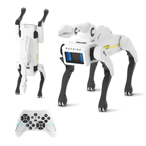Cane Robot Interattivo EPT Controllato Tramite <span class=keywords><strong>App</strong></span> per Apprendimento STEM, Cane Robot RC Spara Proiettili, Divertente Giocattolo Robotico Intelligente e Multifunzionale per Bambini - Product Image 1