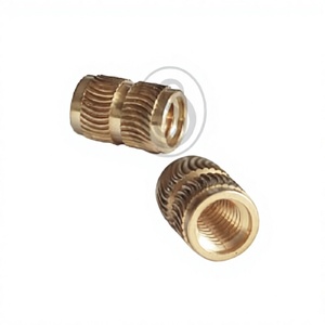 Inserts filetés de précision en laiton poli de qualité supérieure NS Ultra, résistants à la corrosion, tailles personnalisées, fabricant OEM - Product Image 1
