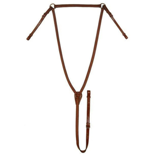 Prix raisonnables, plastron en cuir véritable surélevé |   Plastron surélevé et brodé pour l'équitation - Product Image 1