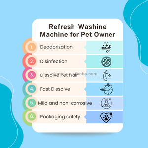 Umweltfreundliche Haustierhaar-Entferner und Geruchsbeseitiger Waschmaschinen-Reinigungstabletten für Haustierbesitzer - Product Image 6