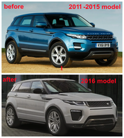 Kit carrosserie complet 2016 2017 2018 Style dynamique pour Land Rover Range Rover Evoque 2010-2015 jeu de pare-chocs mise à niveau des pièces automobiles de lifting