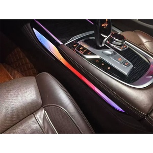 Kit de garnitures intérieures lumineuses haut de gamme en cristal, éclairage de selle OEM, ajustement précis pour BMW Nouvelle Série 7 G11 G12 2016-2022 - Product Image 2