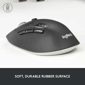 For Logitech M720 Triathlon Multi-Device Wireless <b>Mouse</b> B.T. and <b>USB</b> Unifying Receiver 1000 DPI - Product Image 3