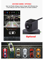 Autoradio universel 10,6 pouces avec panneau multi-boutons détachable, CarPlay sans fil, Android Auto, GPS, lecteur multimédia
