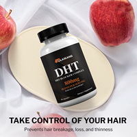 Capsules anti-chute de cheveux à marque privée DHT Saw Palmetto : favorisent la croissance des cheveux, renforcent la santé capillaire, prévention de la calvitie chez l'adulte