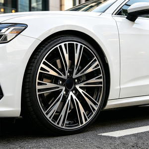 Jantes en alliage Flow Formed 16 pouces 7J style turbine légères pour Ford Focus <span class=keywords><strong>Volvo</strong></span> <span class=keywords><strong>V40</strong></span> V60 Jaguar XE – Sport urbain moderne - Product Image 1