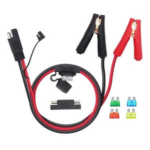 <span class=keywords><strong>แบ</strong></span><span class=keywords><strong>ต</strong></span>เตอรี่จระเข้คลิปอะแดปเ<span class=keywords><strong>ต</strong></span>อร์ปลดเร็ว SAE 10AWG <span class=keywords><strong>สาย</strong></span>ชาร์จขยายใช้งานร่วมกับรถยน<span class=keywords><strong>ต</strong></span>์รถจักรยานยน<span class=keywords><strong>ต</strong></span>์ - Product Image 2