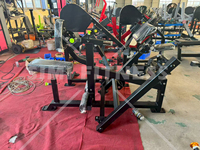 Máquina de remo sentado con carga de placas serie SM PM para gimnasio comercial, 3 soportes, tecnología SmartStrength, múltiples asas