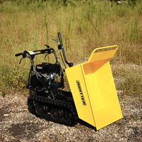 Auxter roda Mini Dumper Eropa, model laris Amerika kecil perayap dumper mini untuk digunakan di rumah