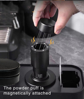 Machine à café expresso BOSCO 2-en-1 en acier inoxydable de 51 mm avec outil de pression constante anti-pression, durable et portable pour le café et le thé