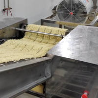 Chaîne de production de nouilles instantanées frites nouilles de tasse faisant la machine