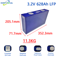 Batterie au lithium écologique, haute sécurité, 8000 cycles, 3.2V 628Ah, cellule prismatique LFP MB56, stockage d'énergie hors réseau, CE