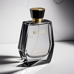 High End Luxury Custom Color Irregular Crimp Perfume Spray <b>Bottle</b> 30ml 50ml 100ml Empty Glass Perfume <b>Bottle</b> With Lid - Product Image 3