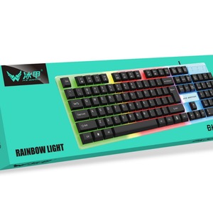 Skyloong Ice Armor BK30 Full Size RGB Backlit Membrane <b>Wired</b> Gaming <b>Keyboard</b> 104 Keys Plug And Play Office Use - Product Image 4