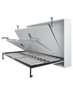 Accessoire multifonctionnel pour lit escamotable invisible, quincaillerie latérale avant dissimulée, style panneau de bois rabattable, pour lit mural Murphy