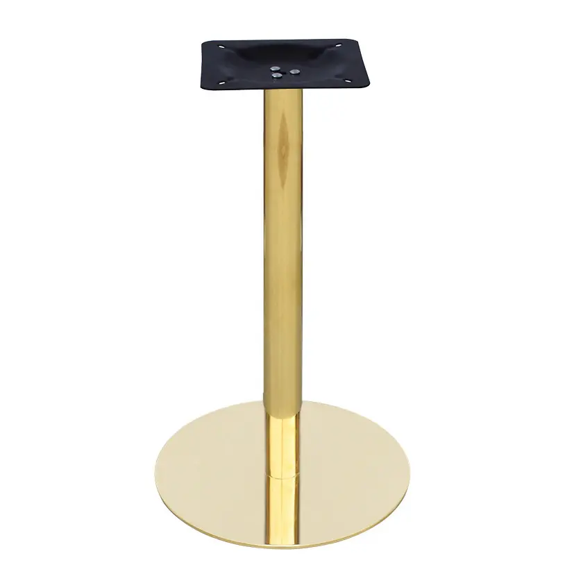 Современная настольная подставка, опора, Золотая стойка, хорошее качество, обеденный стол, ножки из нержавеющей стали