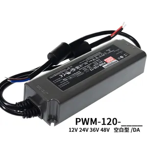 Switching Power Supply Meanwell PWM-120-12 120W 12V 10A Constant Voltage Output LED Driver PWM-120 Series