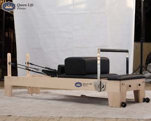 QueenLife профессиональная машина для реформера кровати пилатеса из цельного дерева белого клена для студии - Product Image 2