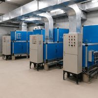 Unité de traitement d'air HVAC industrielle, système de ventilation avancé, solution écoénergétique pour le traitement de l'air et le contrôle climatique