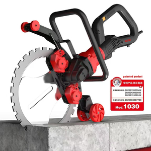 Scie à onglets coulissante électrique industrielle GLGW, haute puissance, à main, pour couper le béton, la brique rouge, les murs - Product Image 3