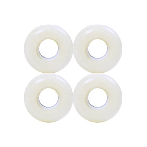 Oem A Buon Mercato commercio all'ingrosso di trasporto di strada 54 millimetri 82A in bianco skate board dell'unità di elaborazione di <span class=keywords><strong>skateboard</strong></span> ruote - Product Image 6