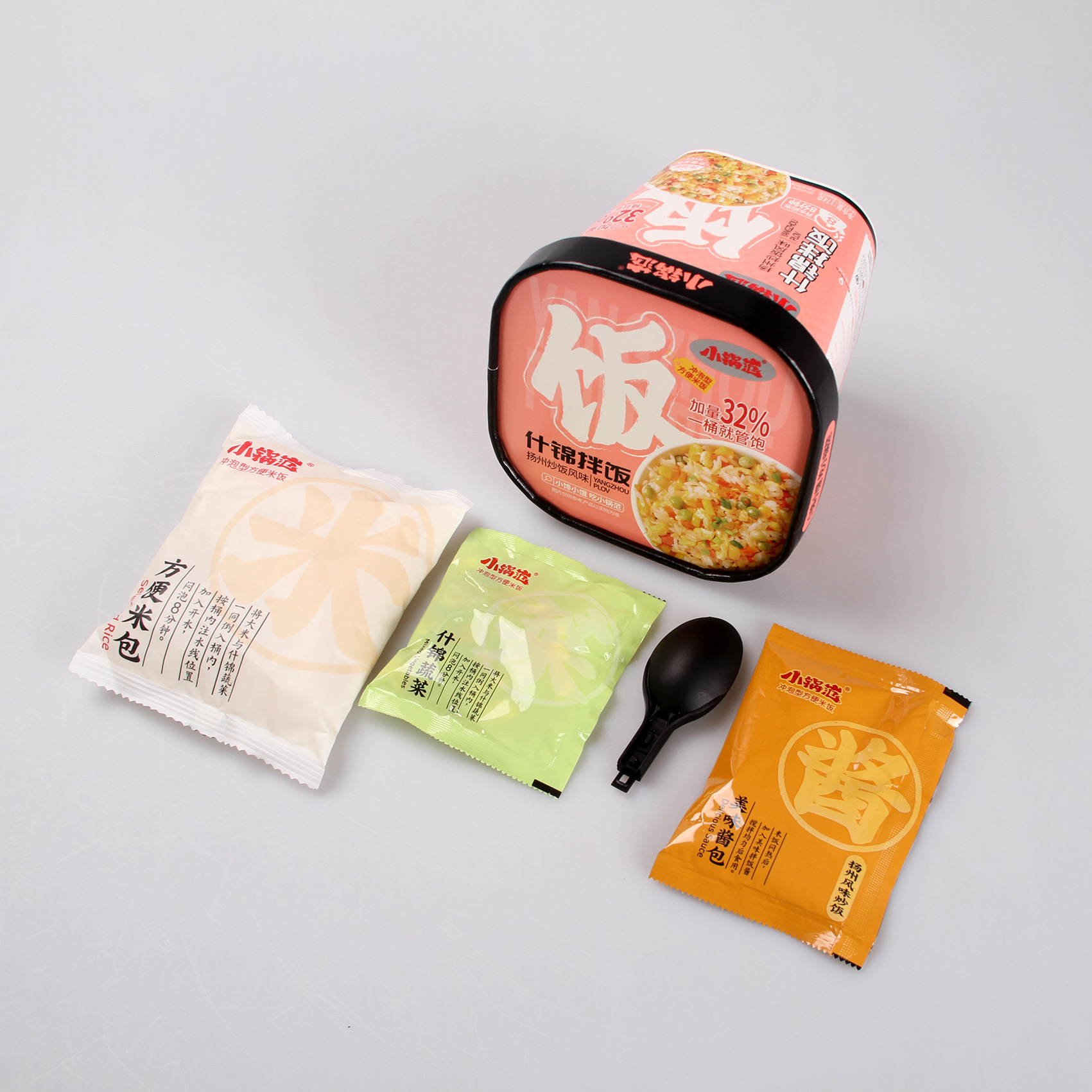 Заводская цена, ротанг, перец, говяжий вкус OEM, лидер продаж в Корее, мгновенный рис